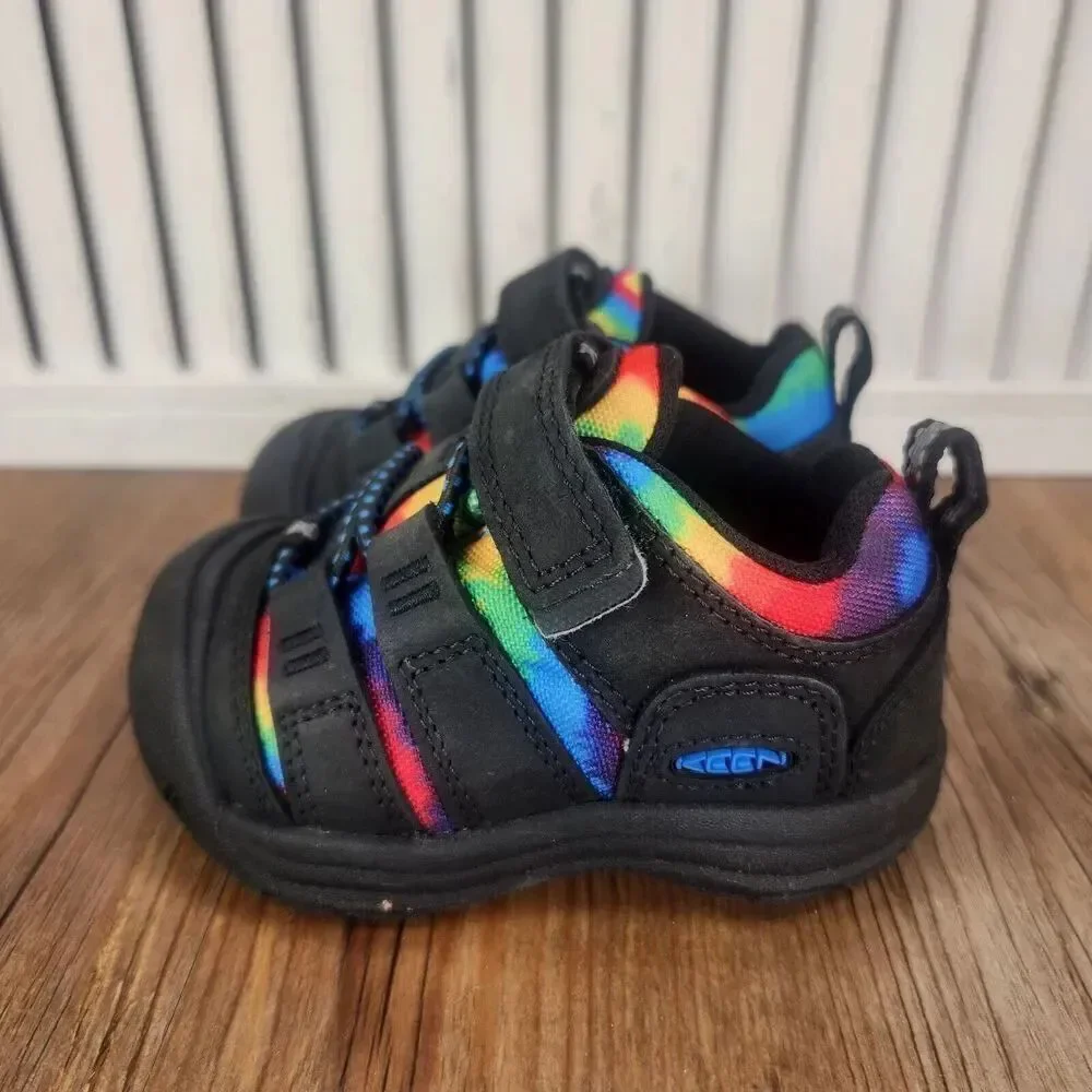 Keen Newport Toddler Sz 5 Black Original Tie Dye Outdoors Water Trail Hike Shoes